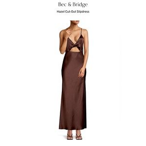 Bec & Bridge Hazel Cut-Out Slipdress